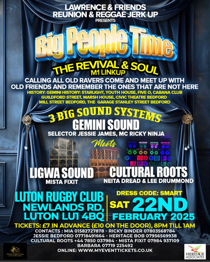 BIG PEOPLE TIME THE REVIVAL & SOUL M1 LINK UP