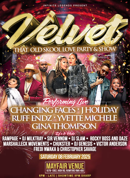 VELVET - That Old Skool Love Party & Show